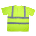 ANSI Hi Vis Reflective Safety T -Shirt für Mann Flughafen Verkehrstraße Sicherheitshemden mit kurzen Ärmeln Wacharbeit Abnutzung